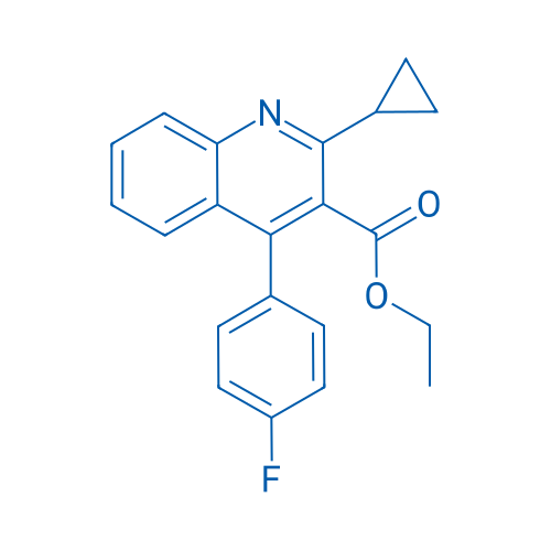 Ethyl 2-cyclopropyl-4-(4-fluorophenyl)quinoline-3-carboxylate 10g