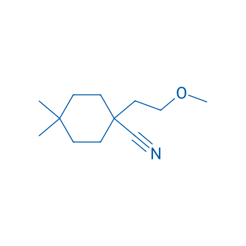 1-(2-Methoxyethyl)-4,4-dimethylcyclohexane-1-carbonitrile 1g