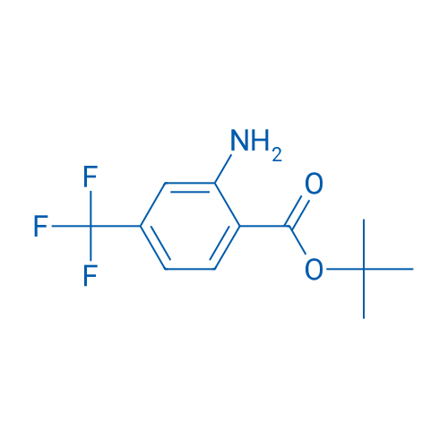 tert-Butyl 2-amino-4-(trifluoromethyl)benzoate 250mg