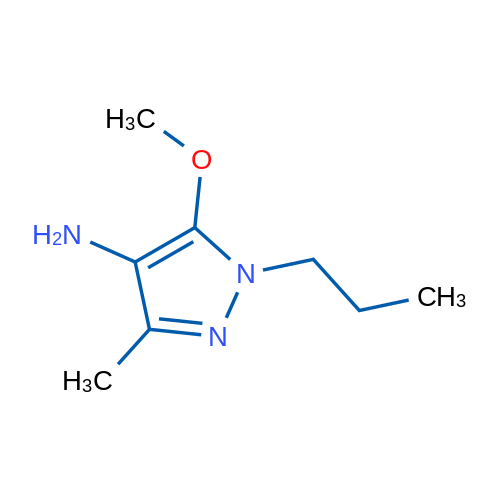 5-Methoxy-3-methyl-1-propyl-1h-pyrazol-4-amine 1g