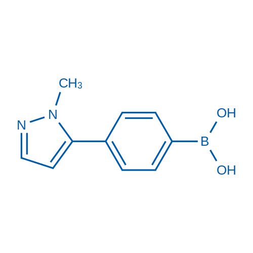 (4-(1-Methyl-1H-pyrazol-5-yl)phenyl)boronic acid 250mg