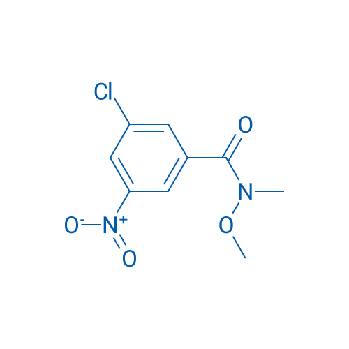 3-CHloro-n-methoxy-n-methyl-5-nitrobenzamide 1g