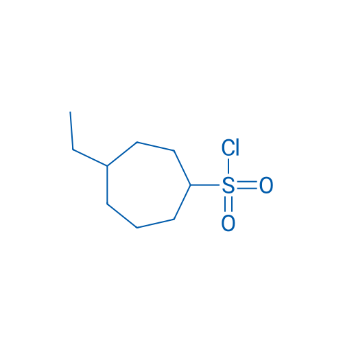 4-Ethylcycloheptane-1-sulfonyl chloride 1g