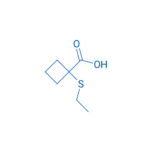 1-(Ethylsulfanyl)cyclobutane-1-carboxylic acid 1g
