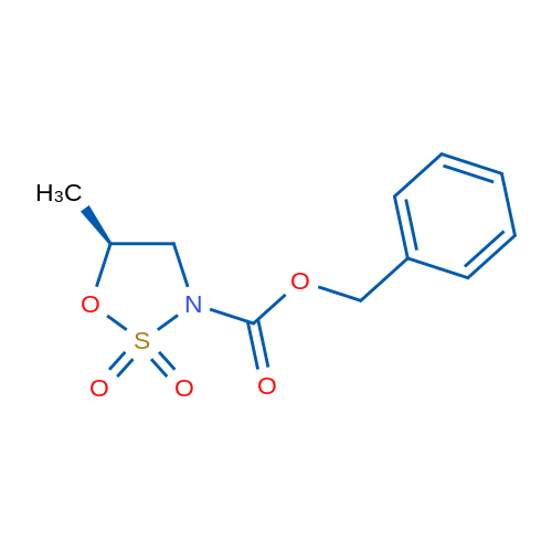 (S)-3-Cbz-5-methyl-1,2,3-oxathiazolidine 2,2-dioxide 1g