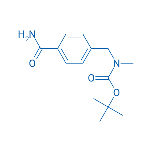 tert-Butyl 4-carbamoylbenzyl(methyl)carbamate 1g