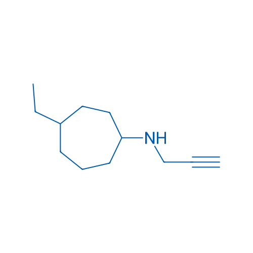 4-Ethyl-n-(prop-2-yn-1-yl)cycloheptan-1-amine 1g