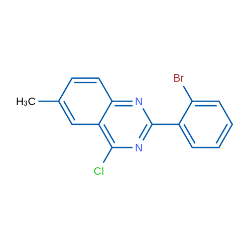 2-(2-Bromophenyl)-4-chloro-6-methylquinazoline 1g