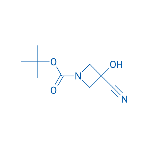 tert-butyl 3-cyano-3-hydroxyazetidine-1-carboxylate 250mg