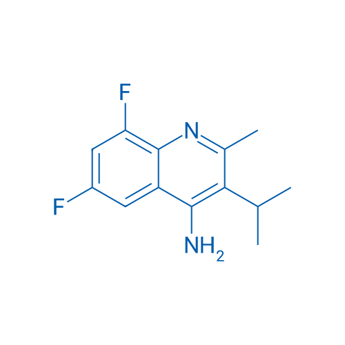 6,8-Difluoro-3-isopropyl-2-methylquinolin-4-amine 1g