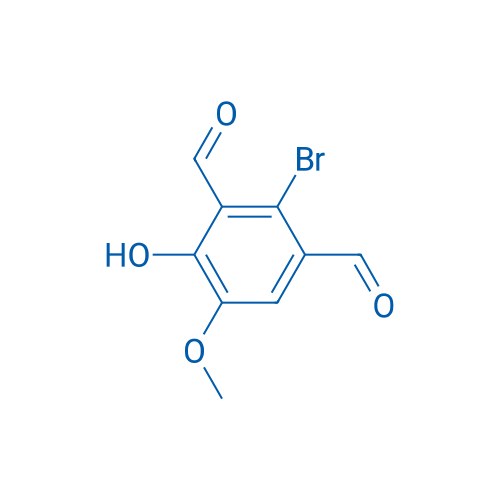 2-Bromo-4-hydroxy-5-methoxyisophthalaldehyde 1g