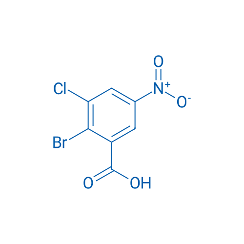 2-Bromo-3-chloro-5-nitrobenzoic acid 1g