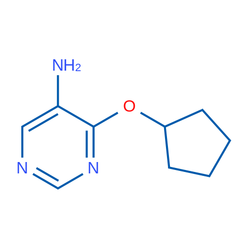 4-(Cyclopentyloxy)pyrimidin-5-amine 1g
