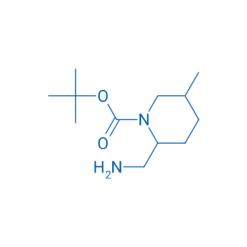 tert-Butyl 2-(aminomethyl)-5-methylpiperidine-1-carboxylate 1g