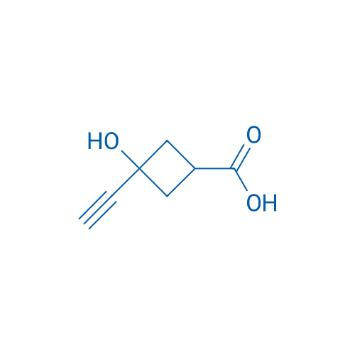 3-Ethynyl-3-hydroxycyclobutanecarboxylic acid 1g