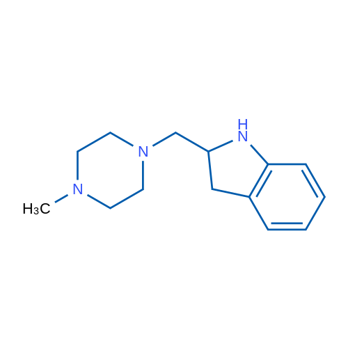2-((4-Methylpiperazin-1-yl)methyl)indoline 1g