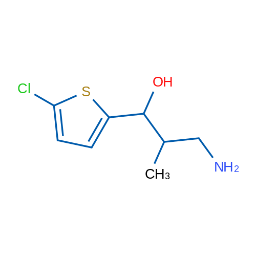 3-Amino-1-(5-chlorothiophen-2-yl)-2-methylpropan-1-ol 1g