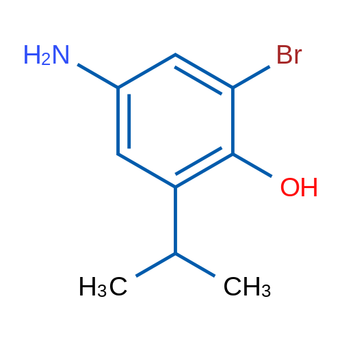 4-Amino-2-bromo-6-isopropylphenol 1g