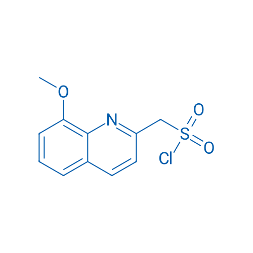 (8-Methoxyquinolin-2-yl)methanesulfonyl chloride 1g