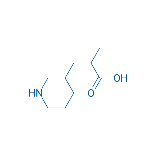 2-Methyl-3-(piperidin-3-yl)propanoic acid 1g