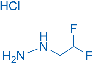 (2,2-Difluoroethyl)hydrazine hydrochloride 100mg