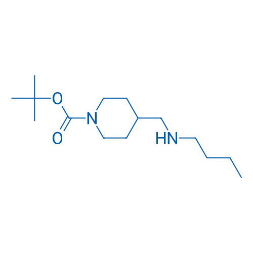 tert-Butyl 4-((butylamino)methyl)piperidine-1-carboxylate 1g
