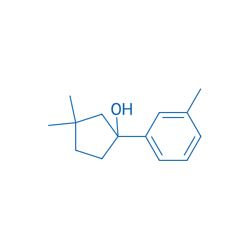 3,3-Dimethyl-1-(3-methylphenyl)cyclopentan-1-ol 1g