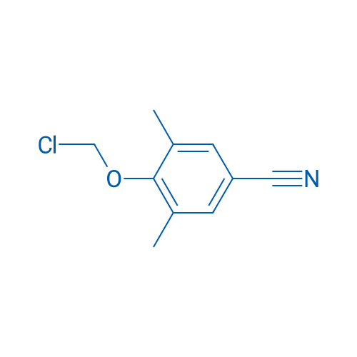 4-(Chloromethoxy)-3,5-dimethylbenzonitrile 1g