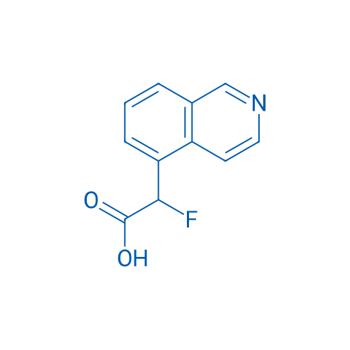 2-Fluoro-2-(isoquinolin-5-yl)acetic acid 1g