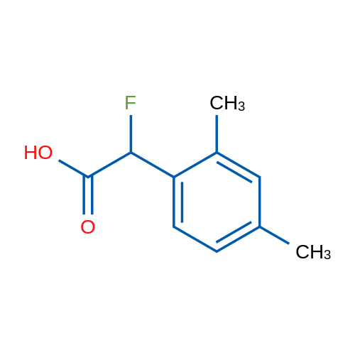 2-(2,4-Dimethylphenyl)-2-fluoroacetic acid 1g