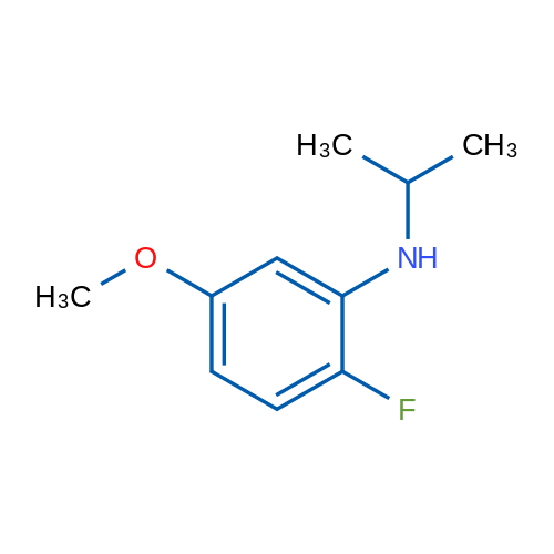 2-Fluoro-5-methoxy-N-(propan-2-yl)aniline 1g