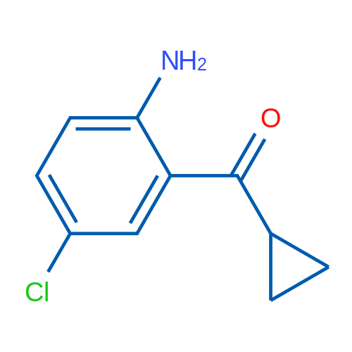 (2-Amino-5-chlorophenyl)(cyclopropyl)methanone 1g