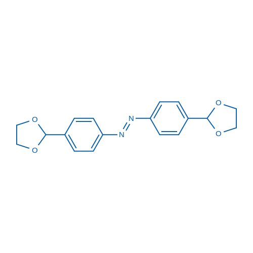 (E)-1,2-Bis(4-(1,3-dioxolan-2-yl)phenyl)diazene 250mg