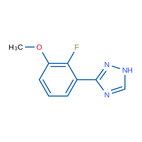3-(2-Fluoro-3-methoxyphenyl)-1h-1,2,4-triazole 1g