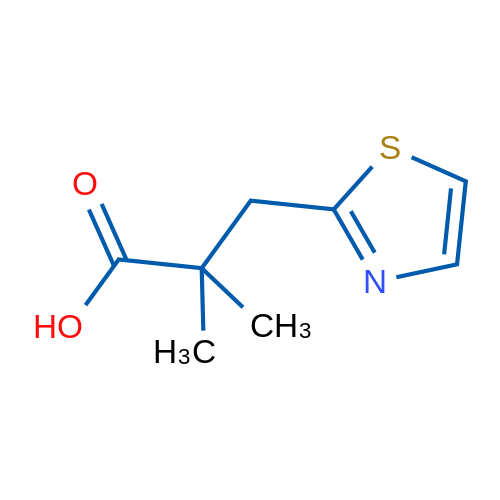 2,2-Dimethyl-3-(1,3-thiazol-2-yl)propanoic acid 1g