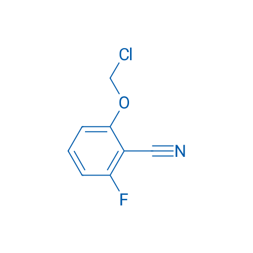 2-(Chloromethoxy)-6-fluorobenzonitrile 1g