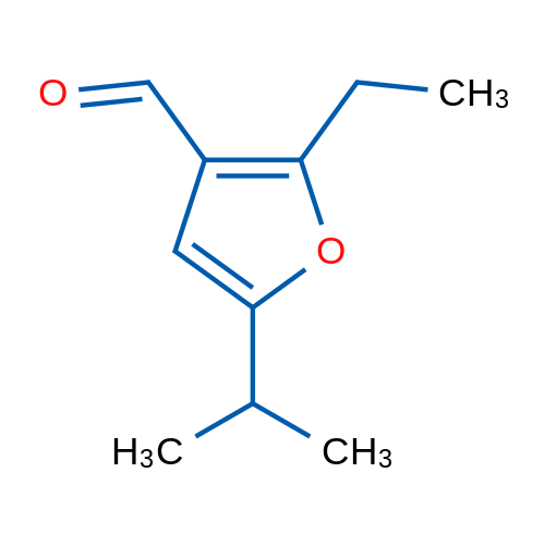2-Ethyl-5-(propan-2-yl)furan-3-carbaldehyde 1g