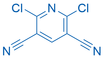 2,6-Dichloropyridine-3,5-dicarbonitrile 100mg