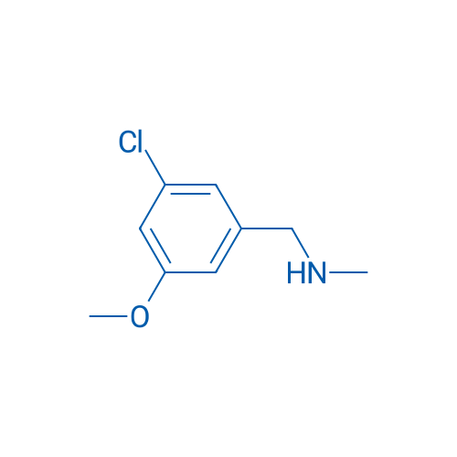 1-(3-Chloro-5-methoxyphenyl)-N-methylmethanamine 1g
