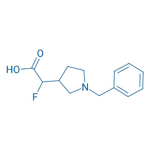 2-(1-Benzylpyrrolidin-3-yl)-2-fluoroacetic acid 1g