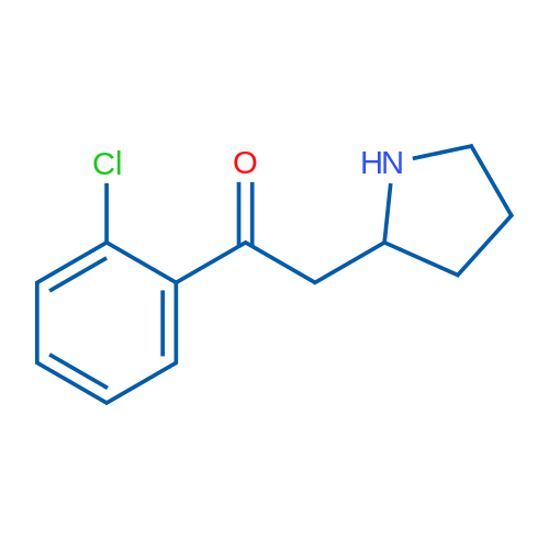 1-(2-Chlorophenyl)-2-(pyrrolidin-2-yl)ethan-1-one 1g