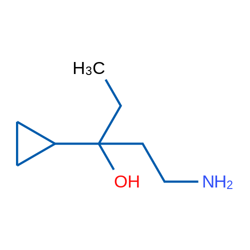 1-Amino-3-cyclopropylpentan-3-ol 1g