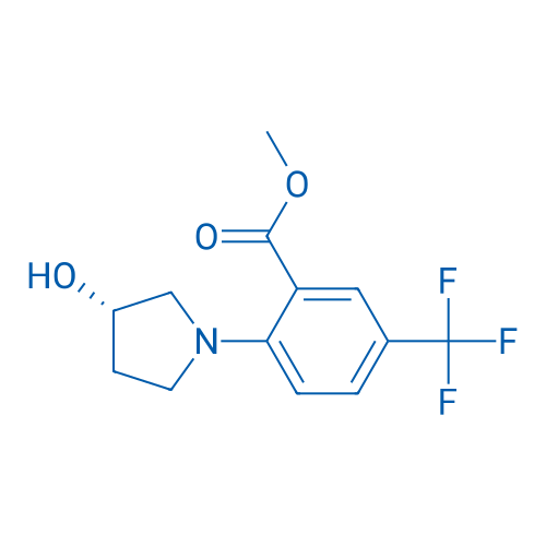 (S)-Methyl 2-(3-hydroxypyrrolidin-1-yl)-5-(trifluoromethyl)benzoate 1g