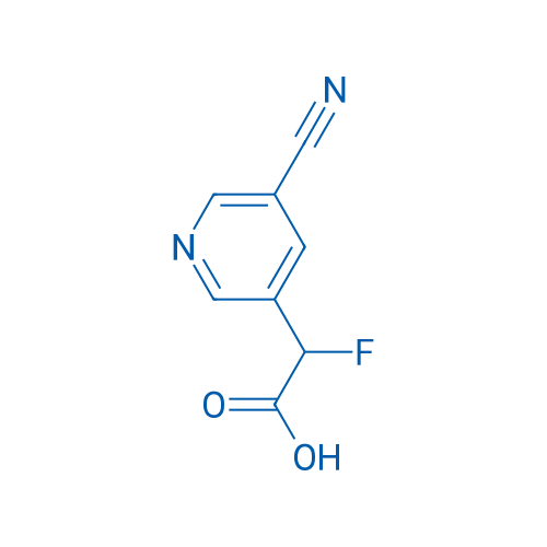 2-(5-Cyanopyridin-3-yl)-2-fluoroacetic acid 1g
