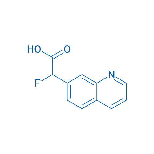 2-Fluoro-2-(quinolin-7-yl)acetic acid 1g