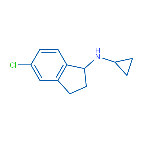 5-Chloro-N-cyclopropyl-2,3-dihydro-1H-inden-1-amine 1g