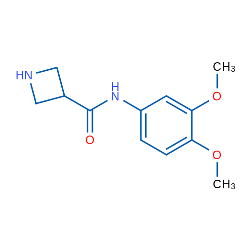 N-(3,4-Dimethoxyphenyl)azetidine-3-carboxamide 1g