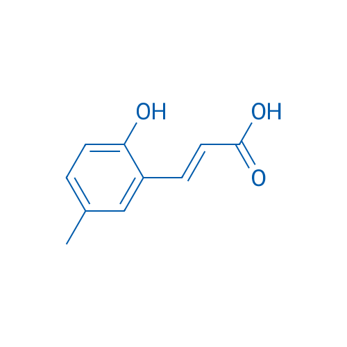 (E)-3-(2-Hydroxy-5-methylphenyl)acrylic acid 250mg
