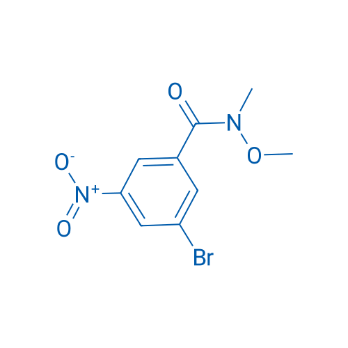 3-Bromo-N-methoxy-N-methyl-5-nitrobenzamide 5g