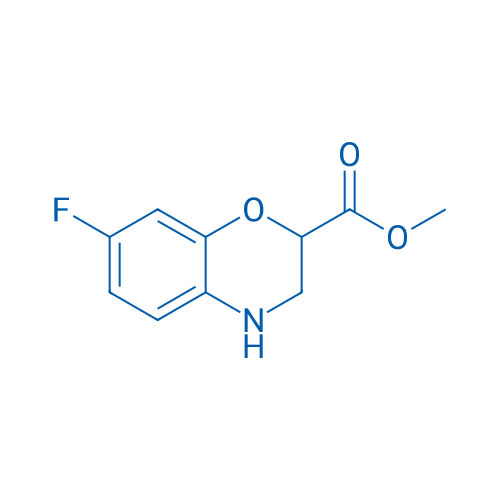 Methyl 7-fluoro-3,4-dihydro-2H-1,4-benzoxazine-2-carboxylate 1g